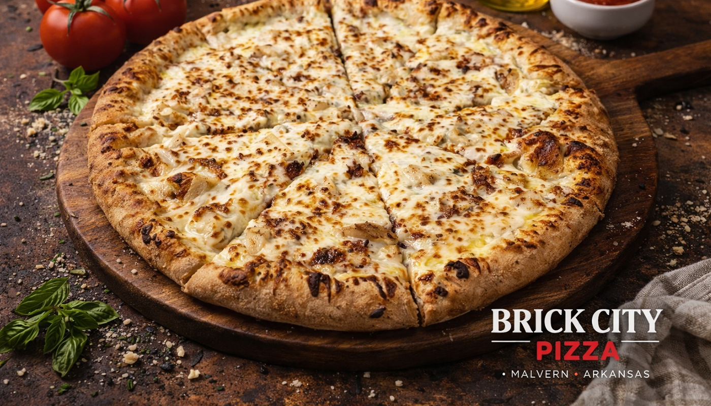 CHICKEN BACON RANCH PIZZA image